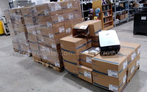 Lot of (100) Scott Electronic hand roll towel dispensers. New / Old stock