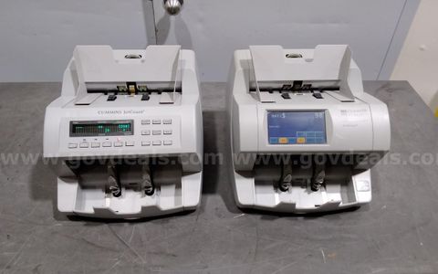 Lot of (2) Cummins Allision Currency Counters
