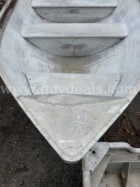 Ash Craft 15" Deep Hull Cadillac Aluminum Boat