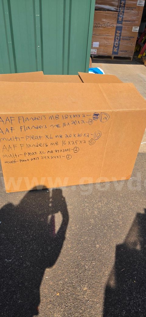 Box of Assorted Air Filters - Lot 4