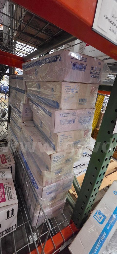 Lot of LD Poly Gusset Bags