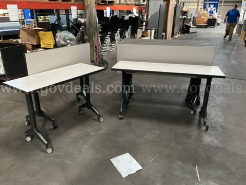 8 - Flip Top Tables.