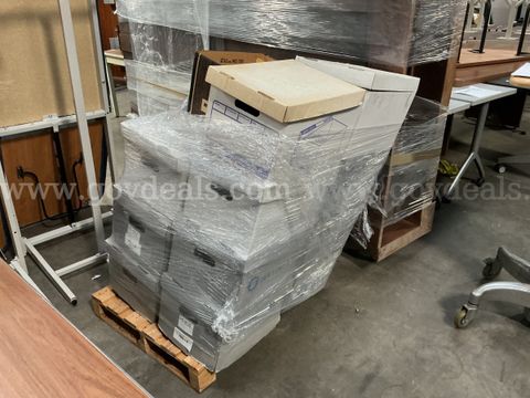 Pallet of Printing Press Type Set Letters and Symbols.