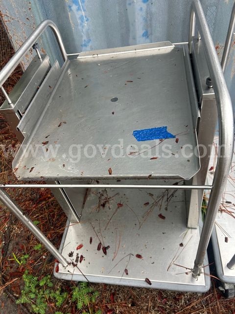 Metal Tray Cart