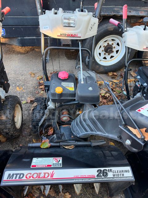 SCRAP - Inoperable snow blowers