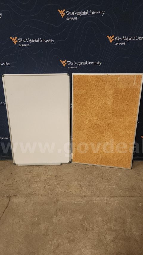 36x24 Whiteboard/Corkboard set