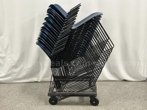 Stackable Chairs with Dolly