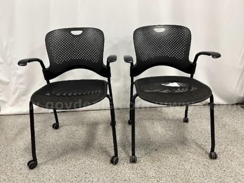 Herman Miller Caper Stackable Chairs