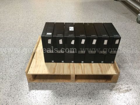 Lot of 7 Dell OptiPlex 7070 SFF Computers