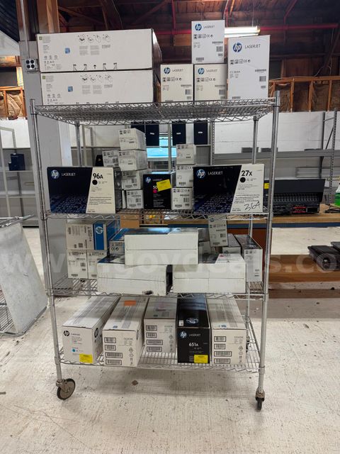 Lot of Assorted Toner Cartridges