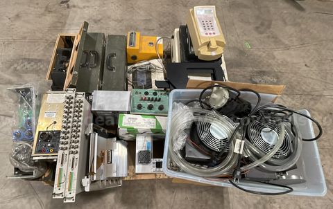 Assorted Laboratory Testing Equipment & Electronic Components