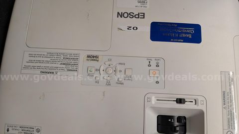 1 Epson 4K Projector with case