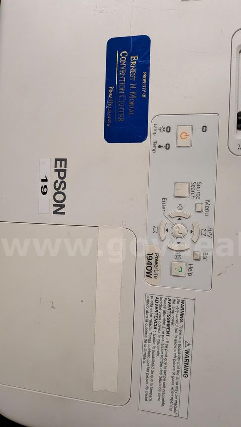 1 Epson 4K Projector with case