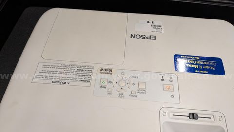 1 Epson 4K Projector with case
