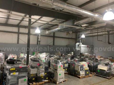 1 Lot (48 Pallets) of Printers, Scanners, Fax, and Other Electronics