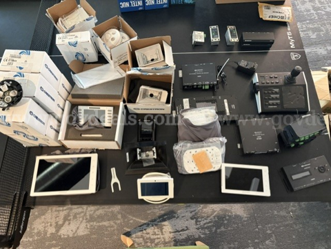 Lot Of Crestron Meeting Room Equipment
