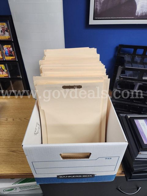 Lot Of New Legal-Size Folders With Metal Fasteners