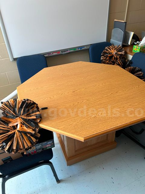 Octagon meeting table