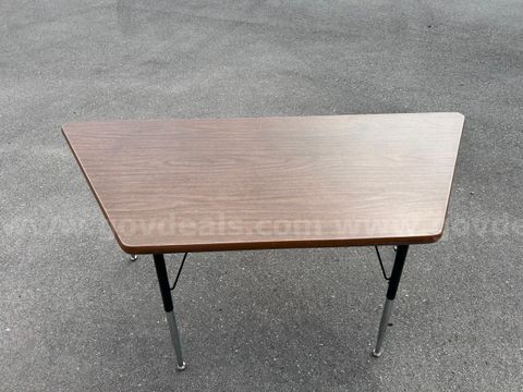 Student trapezoid table