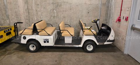2005 EZ-GO 957E 48V 8-Passenger Electric Golf Cart