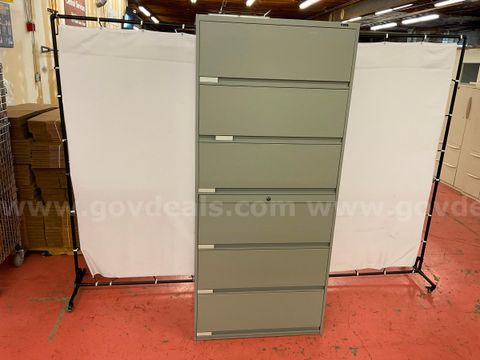 Global Brand 9136P6ET Filing Cabinet, 82"x36"x16"