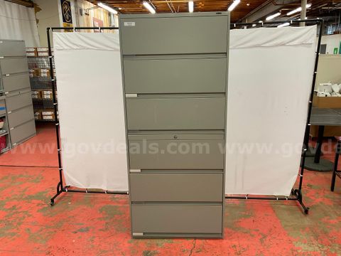 Global Brand 9136P6ET Filing Cabinet, 82"x36"x16"
