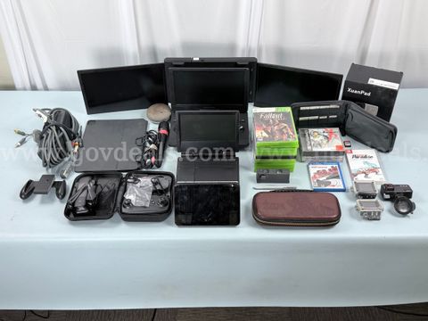 Lot of Misc. Electronics, Video Games, and Accessories Including Apple, DJI, Amazon, and More (Untested)