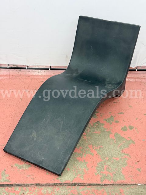Landscapeforms Commercial Molded Plastic Outdoor Lounge Chair (L) 63" x (W) 28" x (H) 32"