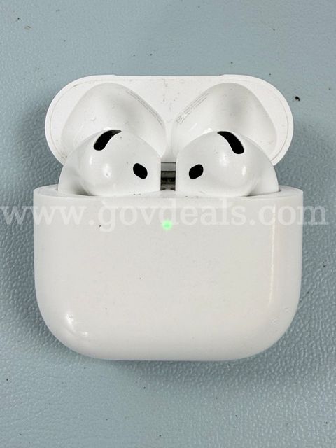 Apple AirPods Gen 4 with Charging Case, Model: A3058 (Powers On)
