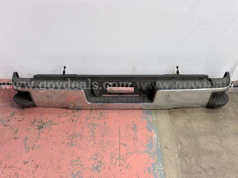 2016 Chevrolet Silverado Rear Chrome Bumper with Step, Model: 1031BBA-MSUB