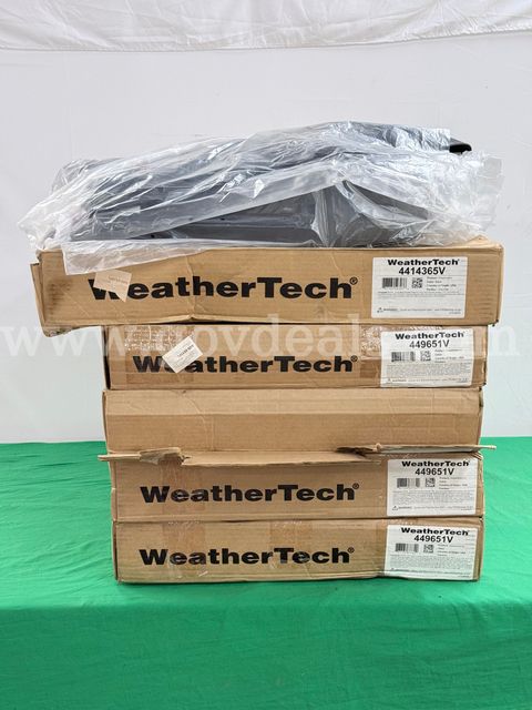 Lot of Weather Tech Floor Liners