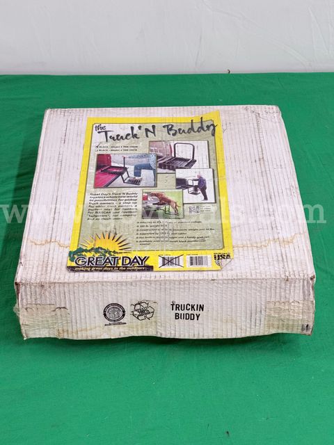 Great Day Tuck 'N Buddy Folding Tailgate Step/Seat in Packaging, Model: TNB2000B