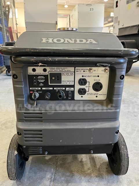 (2) Honda 3,000Watts Portable Generator. (NEEDS REPAIRS)