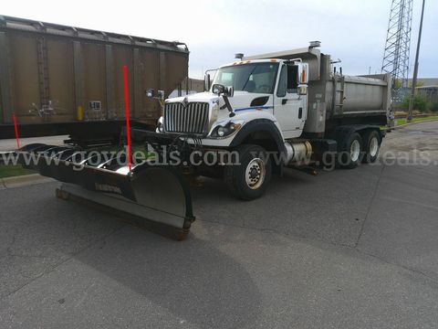 2013 International Workstar 7600 Sfa With Stainless Steel Plow Equipment