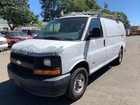 2008 Chevrolet Express 3500 RWD Cargo Van (ID# 47224) (OEF) (26-0823) 11700