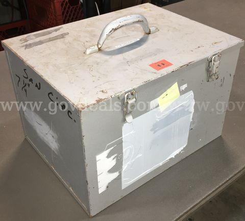 Metal Storage Box (ID# 47825) (TSA #1) (NO UPC)