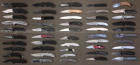 Kershaw Knife Lot ~50 Units (ID# 47841) (TSA #2) (NO UPC)