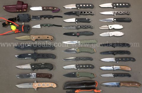 CRKT Knife Lot ~30 Units (ID# 47928) (TSA #1) (NO UPC)