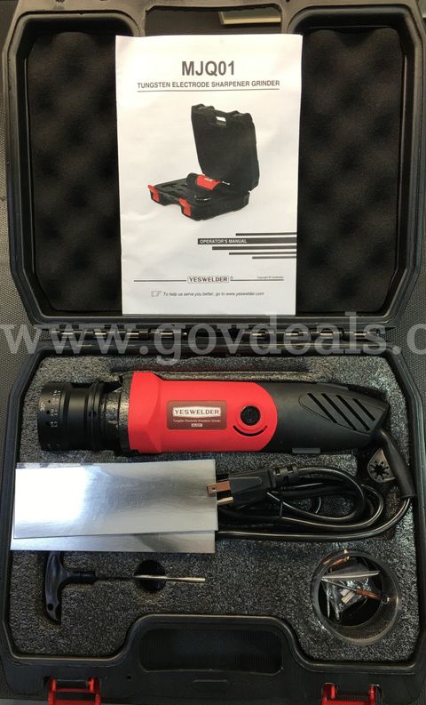 YESWELDER Tungsten Electrode Sharpener Grinder (ID# 48215) (D-CASE) (NO UPC) (TSA)