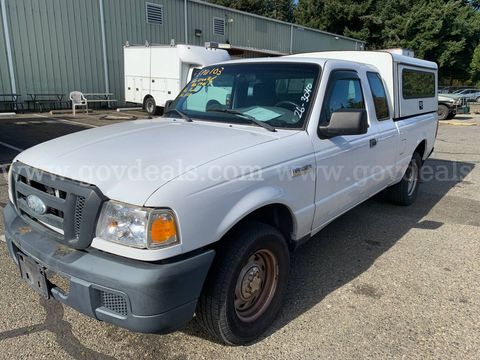 2007 Ford Ranger XLT SuperCab 2WD Truck w/ Canopy *Tow-Away* (ID# 48312) (EF0) (26-3040) 11700