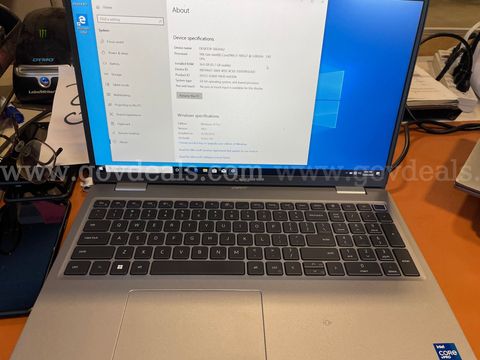 Dell Latitude 5520 | Fresh Windows Install! (ID# 48372) (DCase) (NoUPC)