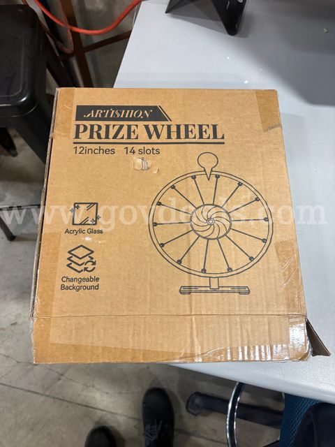 Prize Wheel (ID# 48395) (J01-2R) (No UPC)