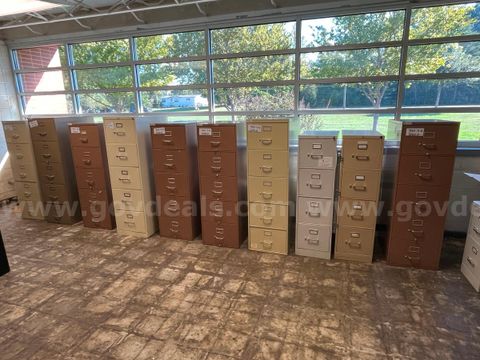 Lot of Filing Cabinets
