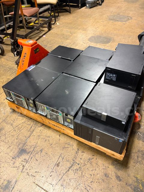 12 Dell Computer Desktops
