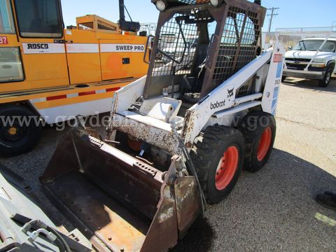 1990 Bobcat Skid Steer 743 Loader