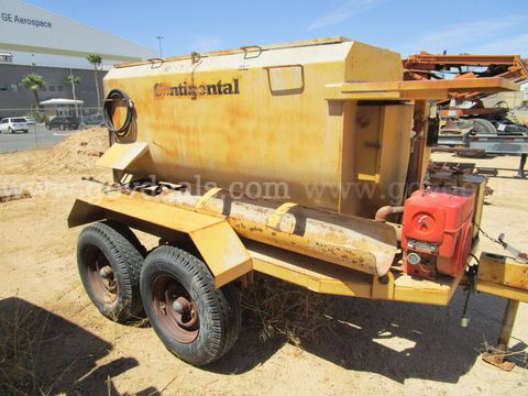 1990 Continental Concrete Mixer Trailer