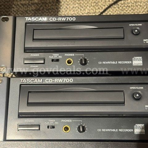 Tascam Cd Rw700