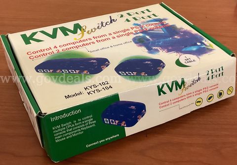 2/4-port KVM switch