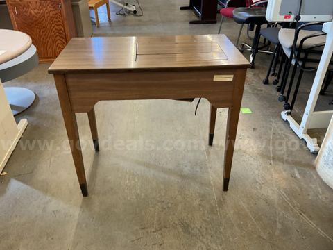Tall Brown Desk