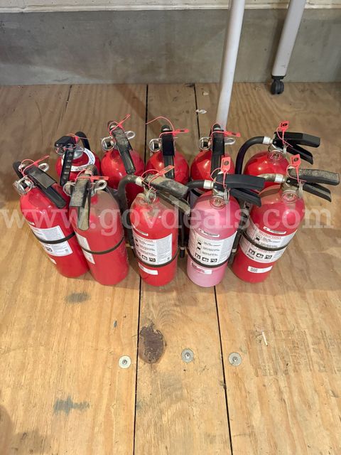 Fire Extinguishers - 5 lbs. - Qty. of 10
